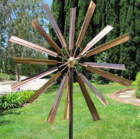 Magic and unique metal kinetic windmill
